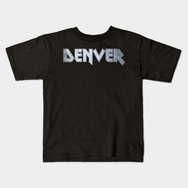 Denver Kids T-Shirt by KubikoBakhar